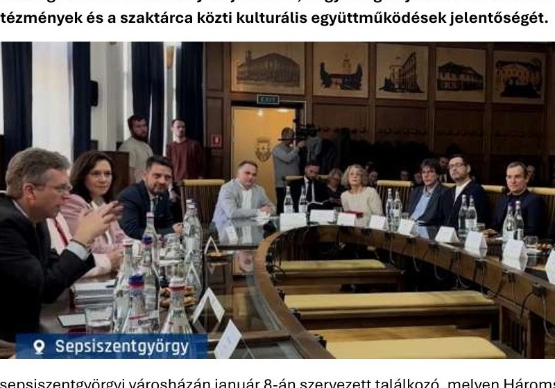 Részt vettünk a Hankó Balázs miniszterrel szervezett háromszéki kultúrintézmény-vezetői találkozón