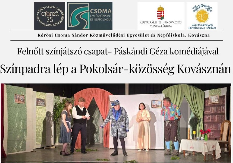 Színpadra lép a Pokolsár-közösség Kovásznán