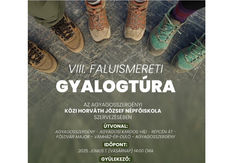 VIII. Faluismereti gyalogtúra