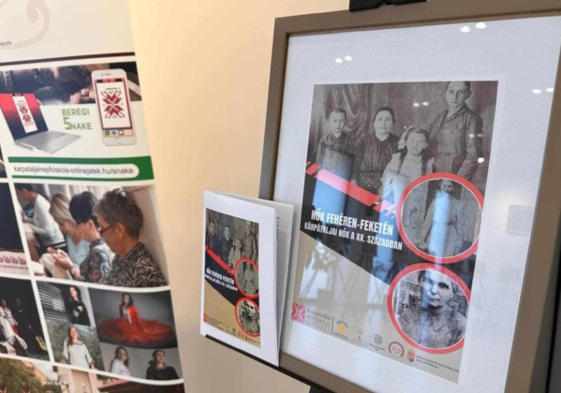 Fotókiállítás nyílt Beregszászban a kárpátaljai nők XX. századi életéről
