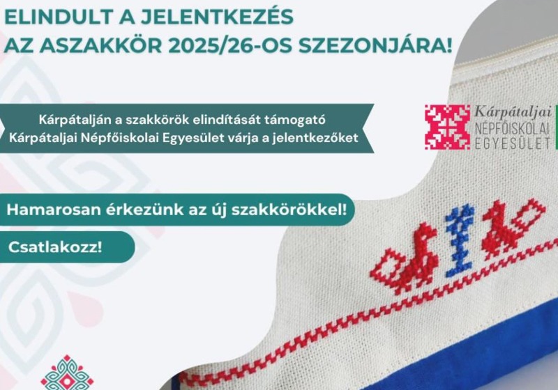 Újra lehet jelentkezni a SZAKKÖR  2025–2026 programra!